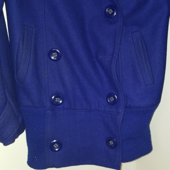Delias button front pea coat ...read description!! - Picture 2 of 8